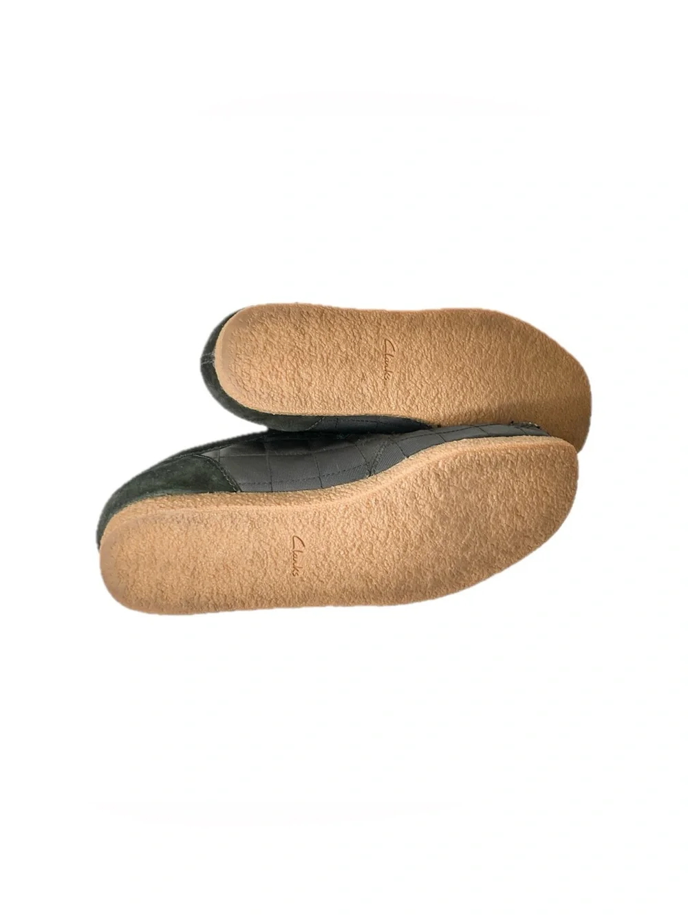 Clarks Quilted Slip-On Loafers in Black Size 8M